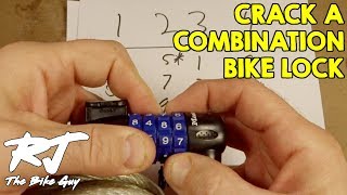 How To Open Bike Lock Without Combination  Advanced Lesson [upl. by Aehsa]