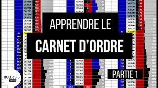 Apprendre le carnet dordre en trading partie 1  la Théorie [upl. by Neiviv441]