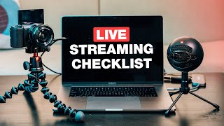 The Ultimate Live Streaming Equipment Checklist [upl. by Aivin]