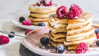 Gluten Free Pancakes Recipe The Fluffiest [upl. by Ettenowtna]