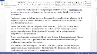 10 Comment rédiger sa lettre explicative [upl. by Rehctelf]