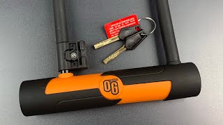 791 OnGuard “OG Series” Bicycle ULock Picked Model 4616 [upl. by Anisirhc]