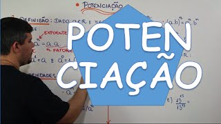 POTENCIAÇÃO PROPRIEDADES BÁSICAS [upl. by Hayikat206]