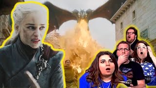 Daenerys Destroys Kings Landing Reaction Video Kings Landing Explosion Reaction [upl. by Esylle]