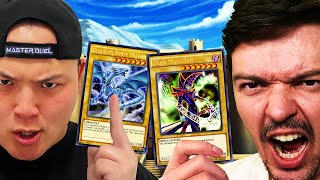 Real Blue Eyes vs Dark Magician SHADOW GAME in YuGiOh Master Duel [upl. by Aziram]