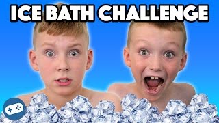 ICE BATH CHALLENGE KIDS [upl. by Odetta569]