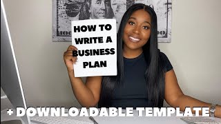 HOW TO WRITE A BUSINESS PLAN STEP BY STEP  TEMPLATE  9 Key Elements [upl. by Alf]