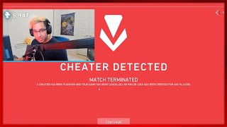 quot CHEATER DETECTED quot MOMENTS in VALORANT [upl. by Gnaig]