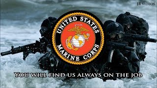 The Marines Hymn lyrics  USMC hymn [upl. by Maclaine]