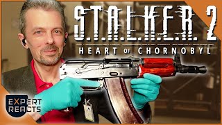 Firearms Expert Reacts to STALKER 2 Heart of Chornobyl Guns  EXP [upl. by Eirrotal618]