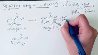 Acylation using an anhydride [upl. by Nimar525]