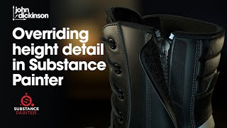 Overriding Height Detail in Substance Painter [upl. by Feliks]