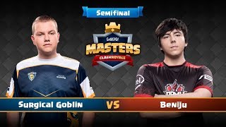 Clash Royale en Gamergy  Surgical Goblin vs Beniju  SEMIS  GamergyMasters [upl. by Woodberry]