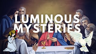 🕊 Luminous Mysteries  Thursdays  Rosary with Scripture [upl. by Mela]