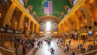 Walking Tour of Grand Central Terminal — New York City 【4K】🇺🇸 [upl. by Gnap]