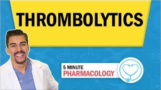 Pharmacology  Thrombolytics Nursing RN PN NCLEX [upl. by Antonie]