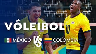 VÓLEIBOL  Masculino México vs Colombia [upl. by Enyahc]