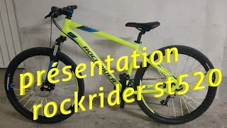 PRÉSENTATION ROCKRIDER ST520 VISUEL [upl. by Weitzman]