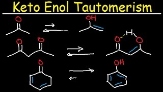 Keto Enol Tautomerism  Acidic amp Basic Conditions [upl. by Sakram793]