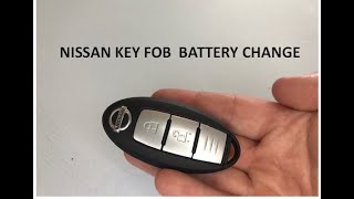 Nissan Qashqai Juke Key Fob Battery Replacement [upl. by Tandi]