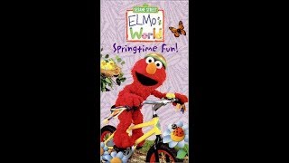 Elmos World Springtime Fun 2002 VHS [upl. by Grearson]