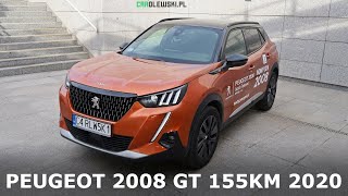 Peugeot 2008 GT PureTech 12 155KM 2020 PL TEST Carolewski [upl. by Amorette459]