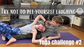 Kids yoga challenge 2 [upl. by Yelyah675]