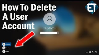 How To Delete A User Account on Windows 10 2 Ways [upl. by Luemas66]