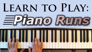 Learn to Play Fast Piano Runs Fills [upl. by Horgan413]