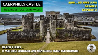 Caerphilly Castle  The Largest in Wales 2nd in Britain [upl. by Coraline]