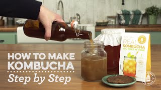 How to Make Kombucha Tea [upl. by Ardnahcal980]