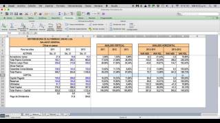 Analisis vertical y horizontal [upl. by Israeli]