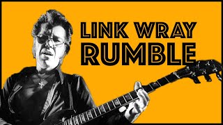 Rumble by Link Wray  Guitar Lesson [upl. by Akinehs]