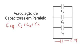 Associação de capacitores [upl. by Matthews]