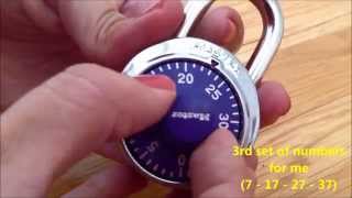 How to Crack Your Master Lock Combo in 3 Easy Steps [upl. by Notlih]