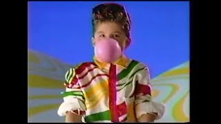 1991  Fruit Stripe Gum  Yipes Stripes Commercial [upl. by Geibel]