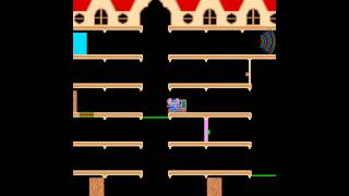 Arcade Game Mappy 1983 Namco [upl. by Ierbua]