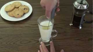 Aerolatte  The Original Steam Free Milk Frother [upl. by Sirraj]