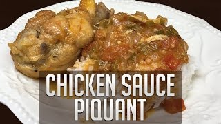 Chicken Sauce Picante Cajun Recipe [upl. by Lose]