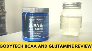 BodyTech BCAA and Glutamine Review [upl. by Ahsener]