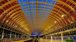 A Walk Around Londons Paddington Railway Station [upl. by Nahtanohj]