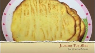 Jicama Tortilla Recipe [upl. by Aneehsar]