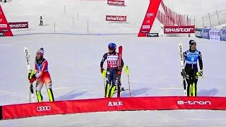 Mikaela Shiffrin  WINNER 87  Are  Slalom  2023 [upl. by Neeloj253]