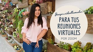 Más juegos  dinámicas para tus reuniones virtuales zoom [upl. by Yenaled]