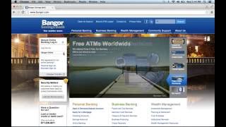 Bangor Savings Bank Online Banking Login Instructions [upl. by Thedrick]