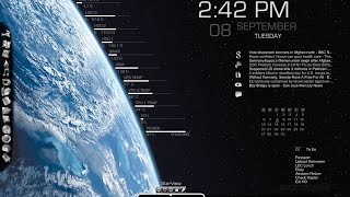 Windows10 Rainmeter Desktop Customization Tool Tutorial [upl. by Anoniw]