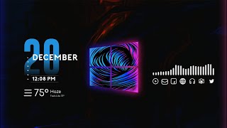 New Rainmeter Skins [upl. by Sitruc397]