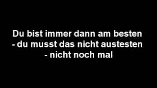 Die Ärzte  Lied vom scheitern  Lyrics [upl. by Benedikt392]