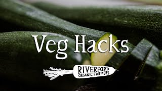 Courgettes 2 ways  VEG HACKS [upl. by Gish]