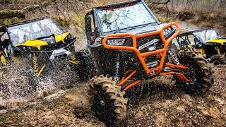 Epic SXS  ATV OffRoad Action amp Carnage Compilation  Polaris vs CanAm vs Yamaha Comparison [upl. by Enelra]